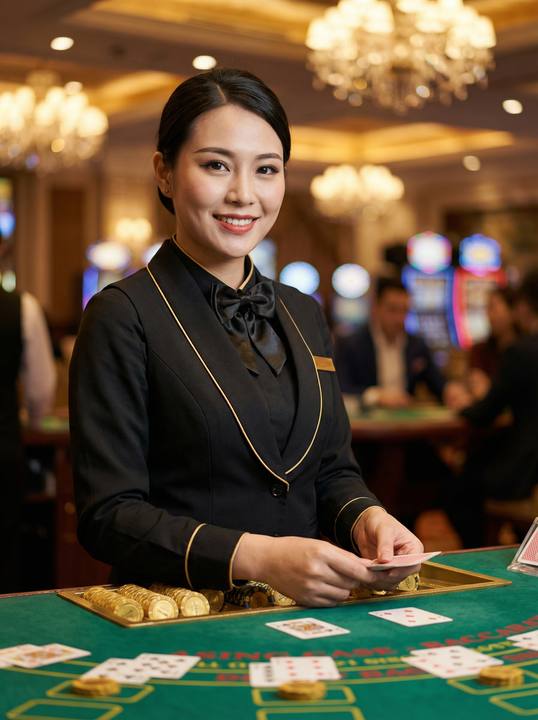 赏金女王百家乐荷官视频